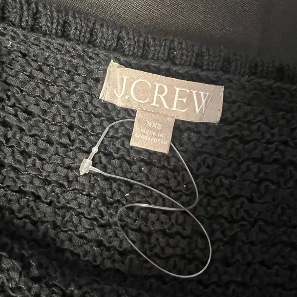 J. CREW Crocheted Black Tank Top - Picture 4 of 4